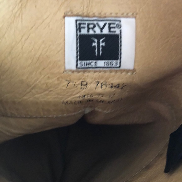 Frye brown leather knee high boots - Picture 7 of 7